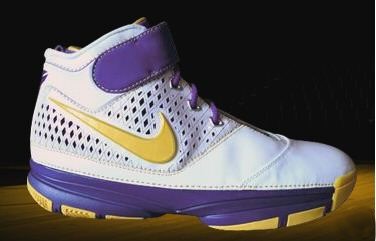 Kobe Bryant Shoes: Nike Zoom Kobe II with Lakers colors